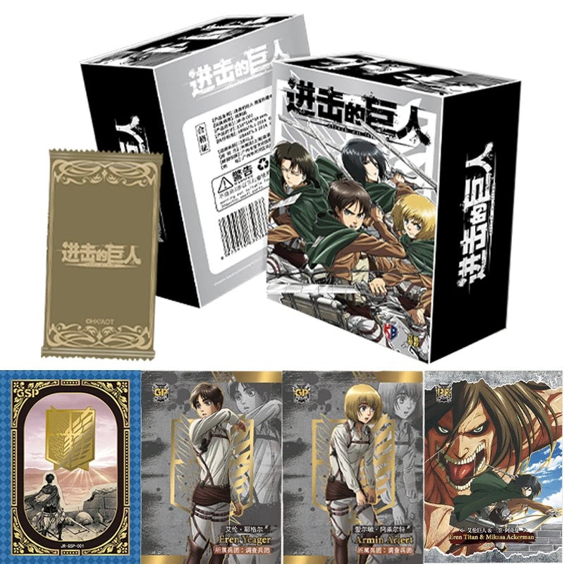Attack on Titan Booster Box - KB Vol 2. CG Cards Attack on Titan Booster Box - KB Vol 2. CG Cards