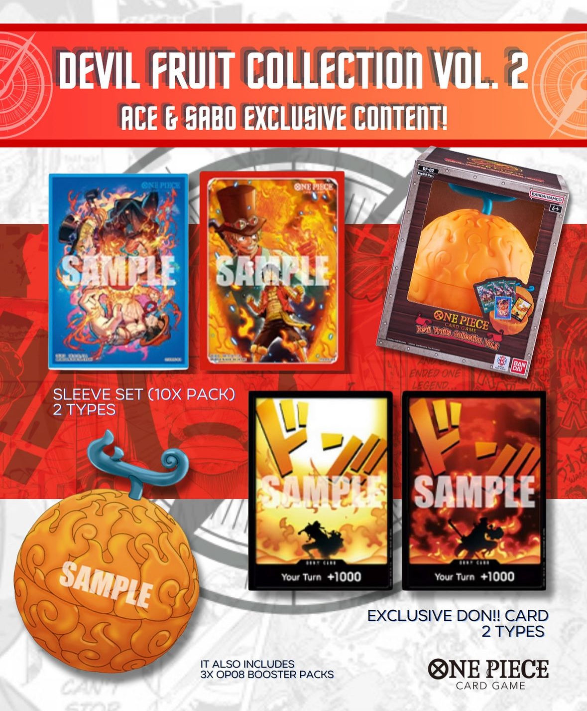 One Piece Devil Fruit Vol 2 - Ace