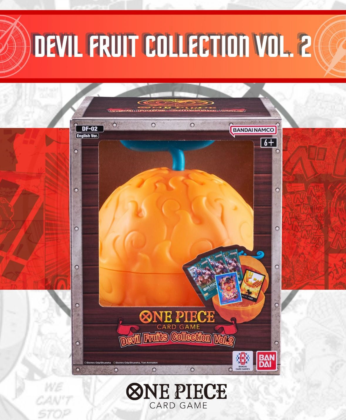 One Piece Devil Fruit Vol 2 - Ace CG Cards One Piece Devil Fruit Vol 2 - Ace CG Cards