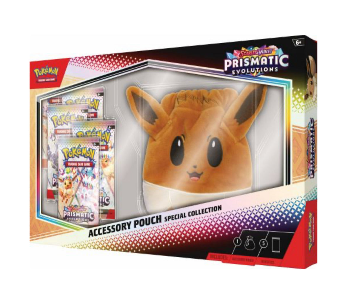 Pokemon Prismatic Evolutions - Accessory Pouch Collection