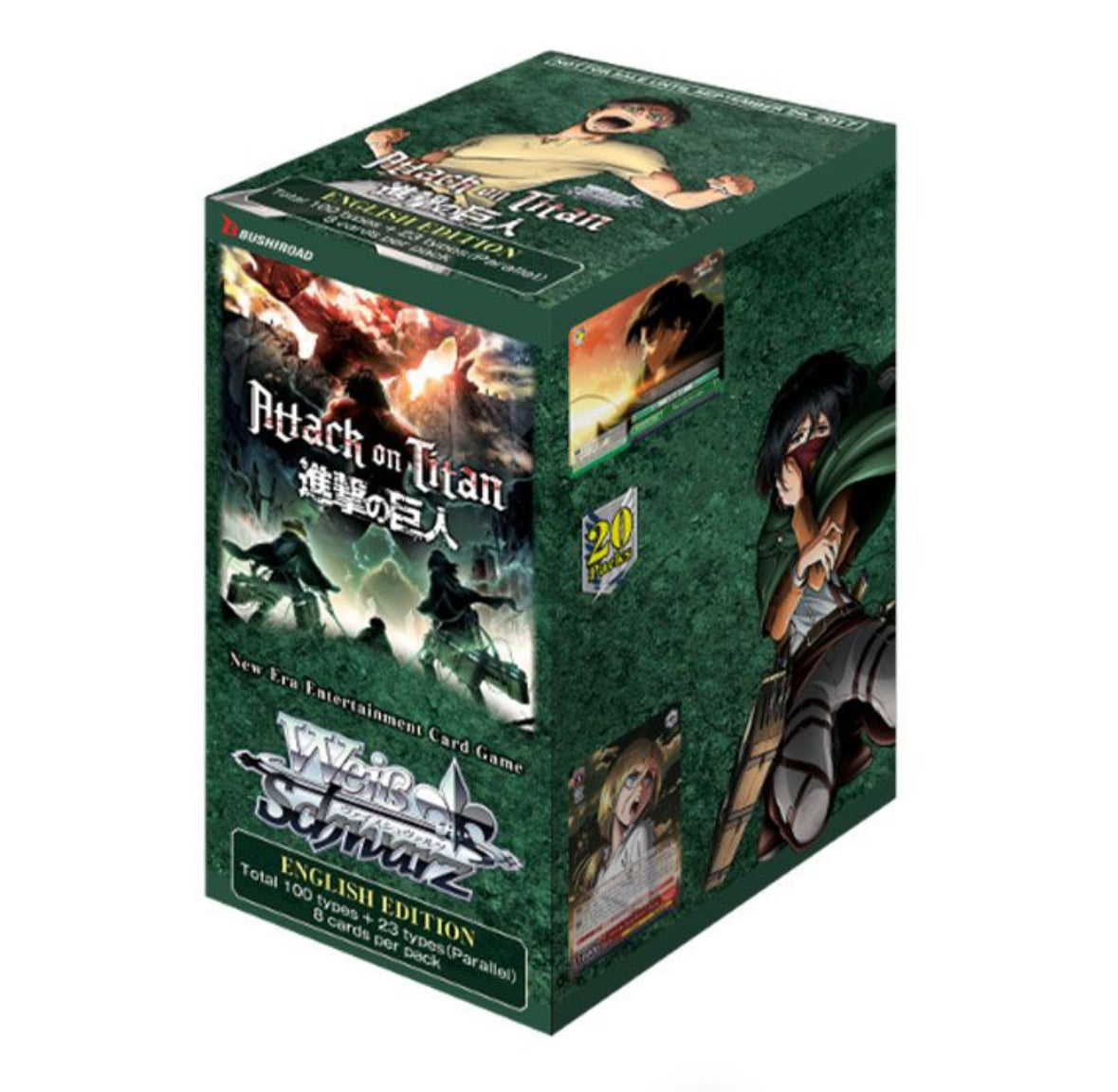 Attack On Titan Vol. 2 (Reprint) English - Weiss Schwarz