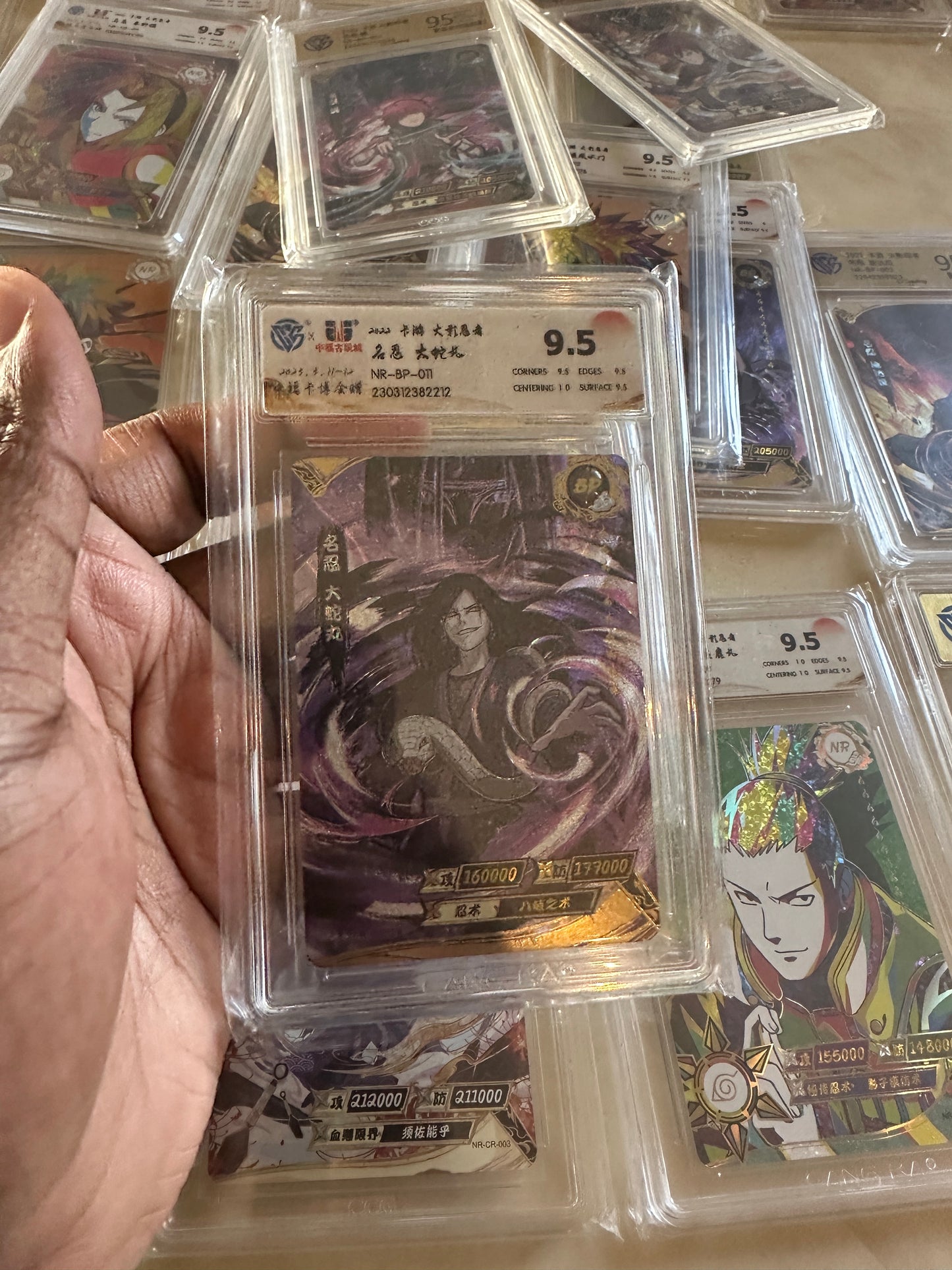 Naruto Kayou Graded Card Mystery Pack - Gold Tier