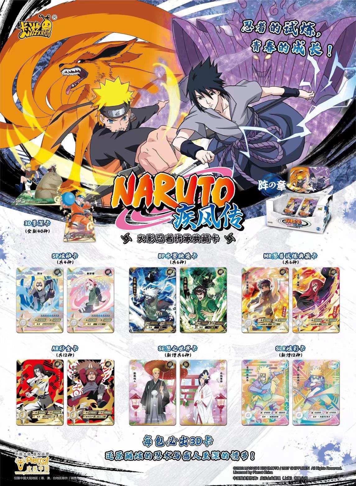 Naruto Kayou Tier 4 Wave 4 Box