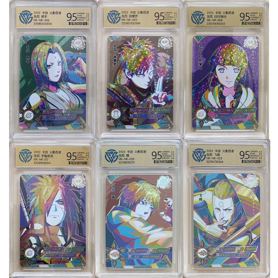 Naruto Kayou Graded Card Mystery Pack - Gold Tier