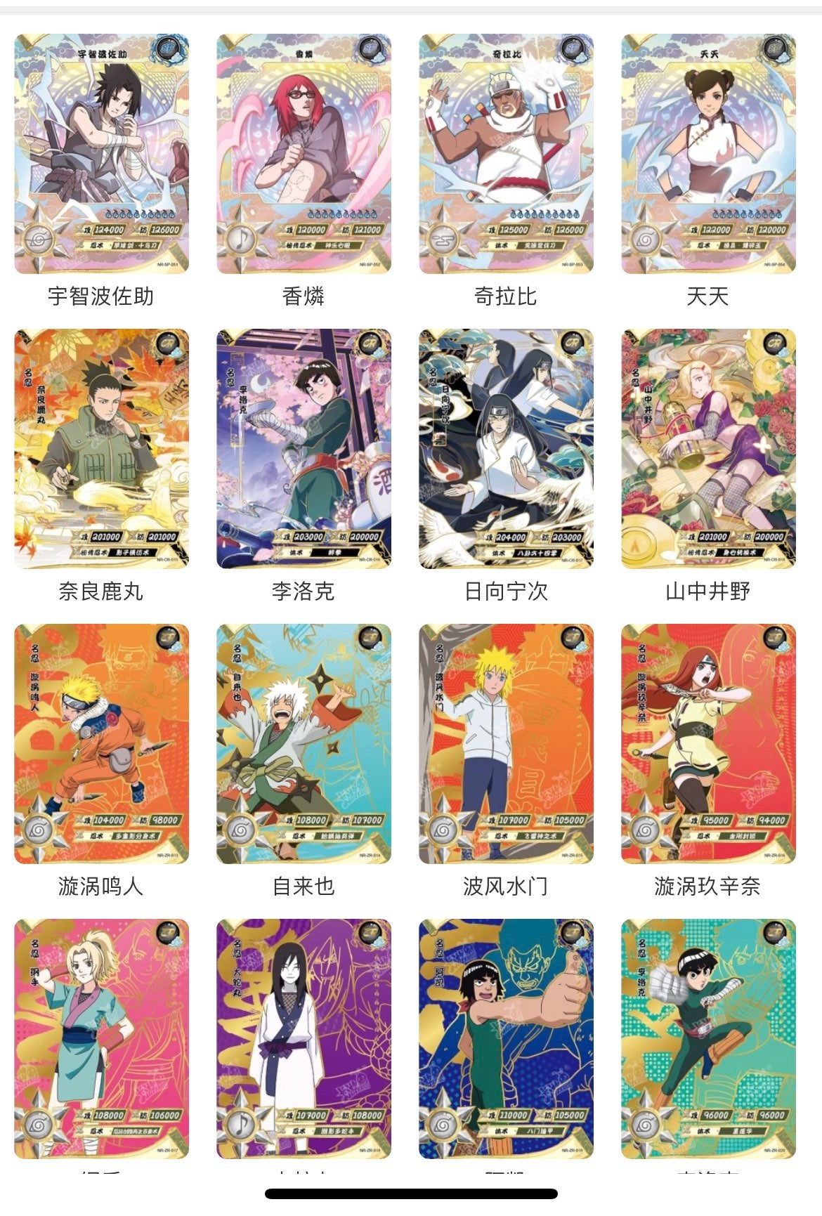 Naruto Kayou Tier 2 Wave 5 Box