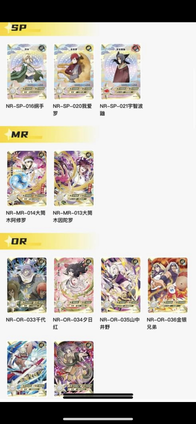 Naruto Kayou Tier 4 Wave 2