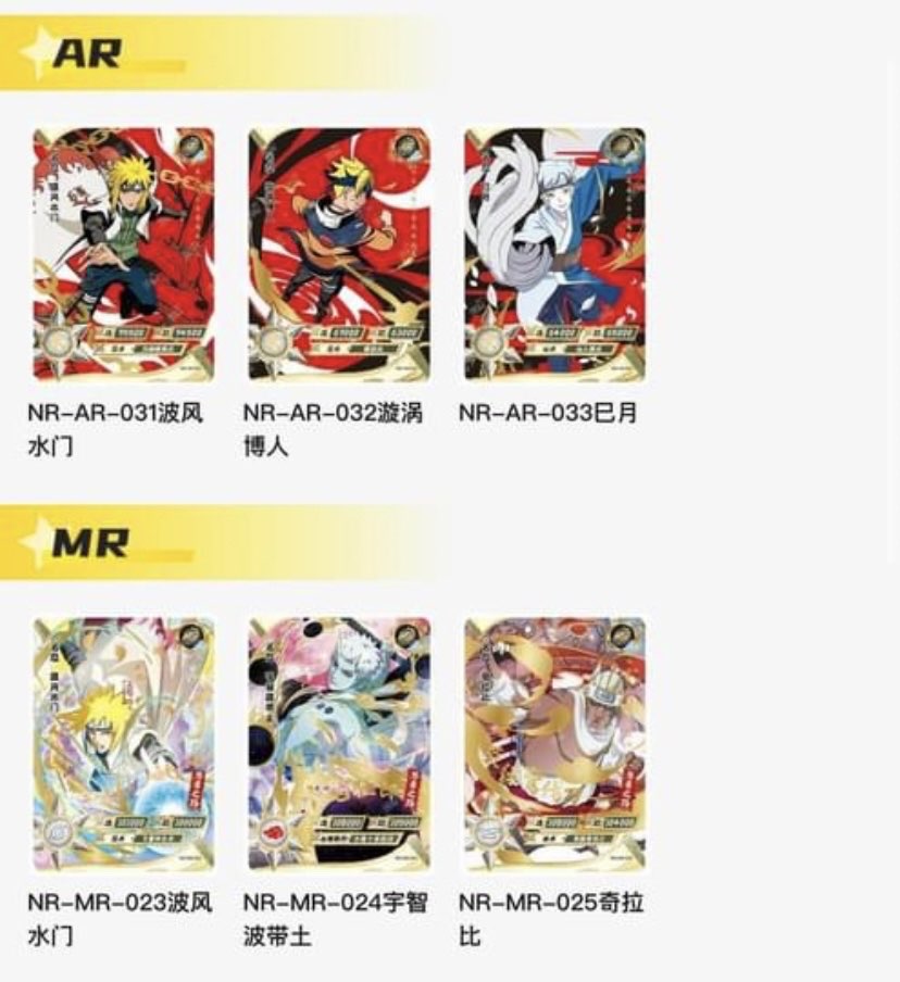Naruto Kayou Tier 3 Wave 3 Box